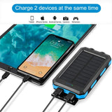 Portable Outdoor Solar Power Bank Charger