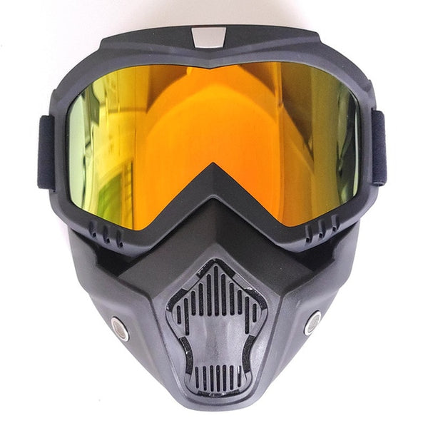 Unisex Windproof Skiing Goggles Snowboard Mask
