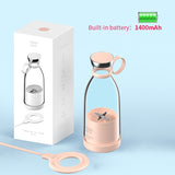 Wireless Portable Electric Juicer Blender