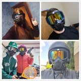 Unisex Windproof Skiing Goggles Snowboard Mask