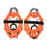 1 Pair 14-Teeth 2 Color Ice Gripper Cleats - MyClimbingGear.com