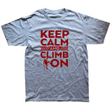 Keep Calm And Climb Tee