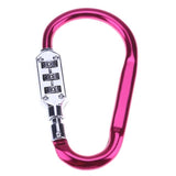 55MM Metal Handy Helmet Lock Carabiner - MyClimbingGear.com