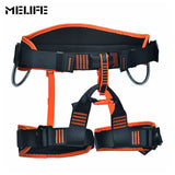 Outdoor Mountaineering Downhill Rappel Safety Belt