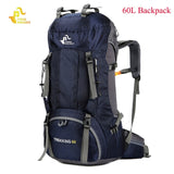 60L Waterproof Climbing Hiking Backpack - MyClimbingGear.com