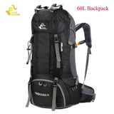 60L Waterproof Climbing Hiking Backpack - MyClimbingGear.com