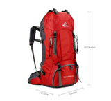 60L Slim Outdoor Climbing Backpack - MyClimbingGear.com