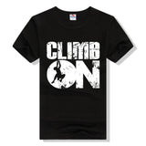 Climb On Tee - MyClimbingGear.com