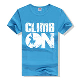 Climb On Tee - MyClimbingGear.com