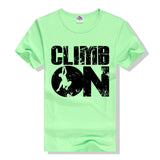 Climb On Tee - MyClimbingGear.com