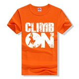 Climb On Tee - MyClimbingGear.com