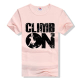 Climb On Tee - MyClimbingGear.com