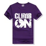 Climb On Tee - MyClimbingGear.com