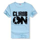 Climb On Tee - MyClimbingGear.com