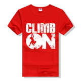 Climb On Tee - MyClimbingGear.com