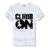 Climb On Tee - MyClimbingGear.com
