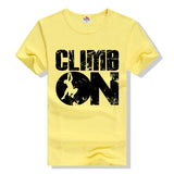 Climb On Tee - MyClimbingGear.com