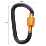 Aluminum Alloy Climbing Carabiner Hook - MyClimbingGear.com