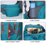 80L Camping Hiking Climbing Backpack - MyClimbingGear.com