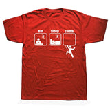 Eat Sleep Climb Fall Repeat Tee - MyClimbingGear.com
