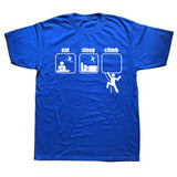 Eat Sleep Climb Fall Repeat Tee - MyClimbingGear.com