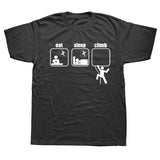 Eat Sleep Climb Fall Repeat Tee - MyClimbingGear.com