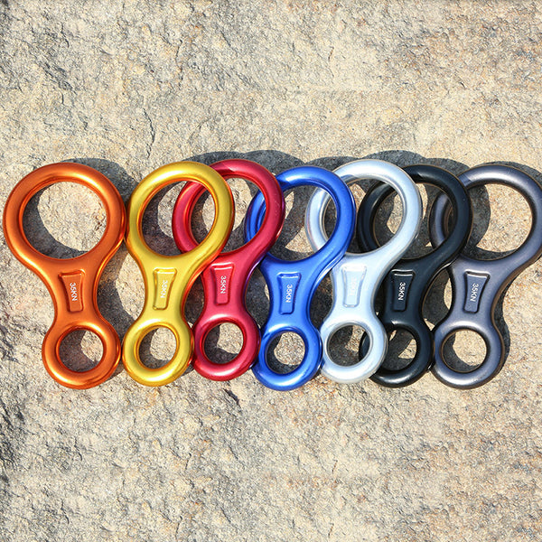 35KN 8 Ring Aluminium Hook - MyClimbingGear.com