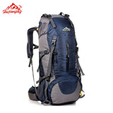 50L Waterproof Travel Hiking Climbing Backpack - MyClimbingGear.com