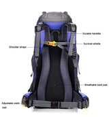 50L Waterproof Travel Hiking Climbing Backpack - MyClimbingGear.com