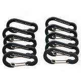 10 Pcs Aluminium Alloy Assorted Carabiner - MyClimbingGear.com