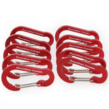 10 Pcs Aluminium Alloy Assorted Carabiner - MyClimbingGear.com