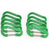 10 Pcs Aluminium Alloy Assorted Carabiner - MyClimbingGear.com