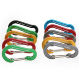 10 Pcs Aluminium Alloy Assorted Carabiner - MyClimbingGear.com