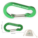 10 Pcs Aluminium Alloy Assorted Carabiner - MyClimbingGear.com