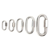 Stainless Steel Screw Lock Carabiner