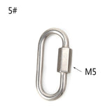 Stainless Steel Screw Lock Carabiner