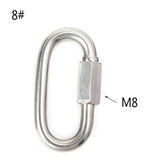 Stainless Steel Screw Lock Carabiner