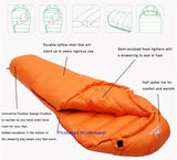 Winter Thermal Sleeping Bag For Camping