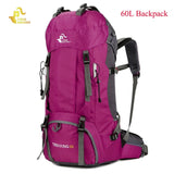 60L Waterproof Climbing Hiking Backpack - MyClimbingGear.com