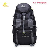 60L Waterproof Climbing Hiking Backpack - MyClimbingGear.com