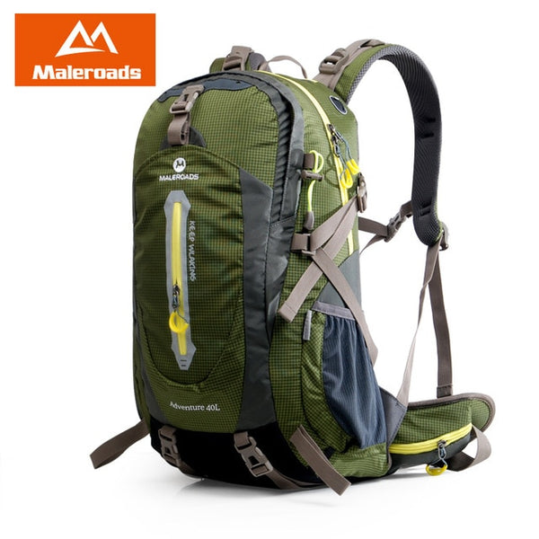 50L Maleroads Hiking Camping Climbing Rucksack - MyClimbingGear.com